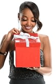 unmarried single and valentine Unmarried Single and Valentine african american woman opening gift box beautiful red isolated over white background 49640575 200x300